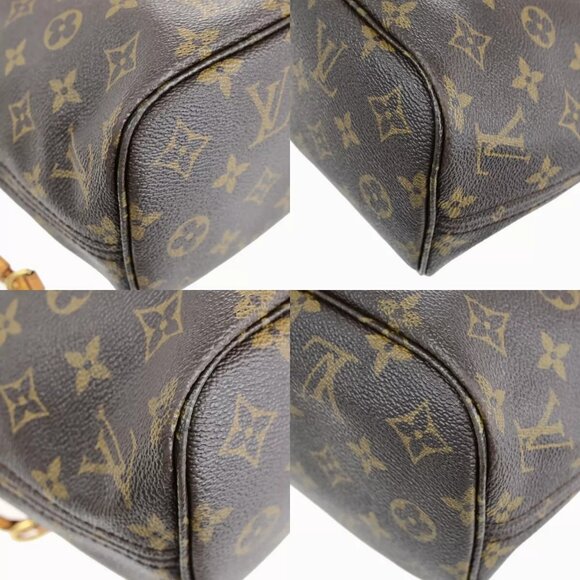 LOUIS VUITTON Neverfull PM Shoulder Tote Bag Monogram Leather BN - Picture 9 of 16